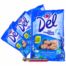 Del Fabric Softener Shower Fresh Blue 240mL Wholesale