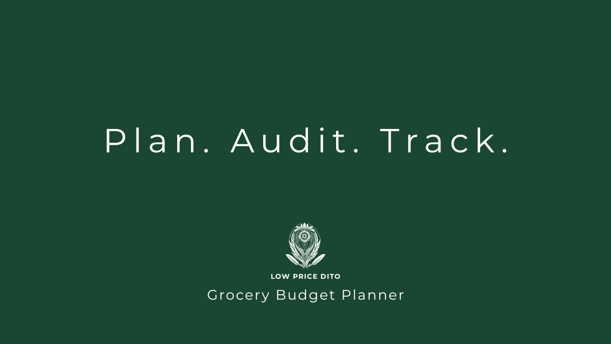 Grocery Budget Planner Workflow